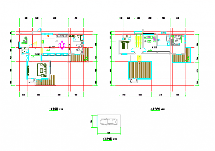 各种农村小别墅户型平面方案设计图_图1