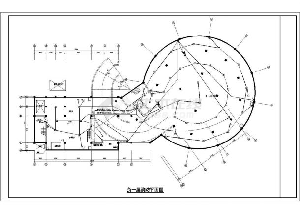 某酒店电气CAD设计方案及施工图-图一