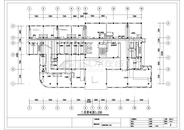 某酒店电气CAD设计方案及施工图全-图二