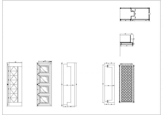 某娱乐中心餐厅CAD设计构造节点图纸_图1