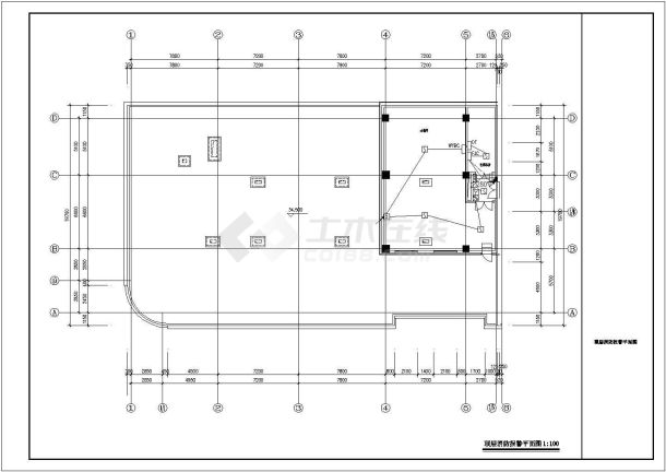 某宾馆招待所建筑全套电气设计施工图纸-图一