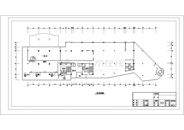 某多层国际大酒店空调设计cad全套施工图纸（甲级院设计）-图二