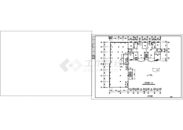 江南某六层带阁楼层砖混结构住宅楼设计cad全套建筑施工图（含设计说明）-图二