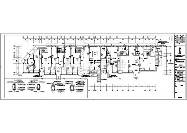安徽31层住宅楼中雅电气施工设计图纸-图二