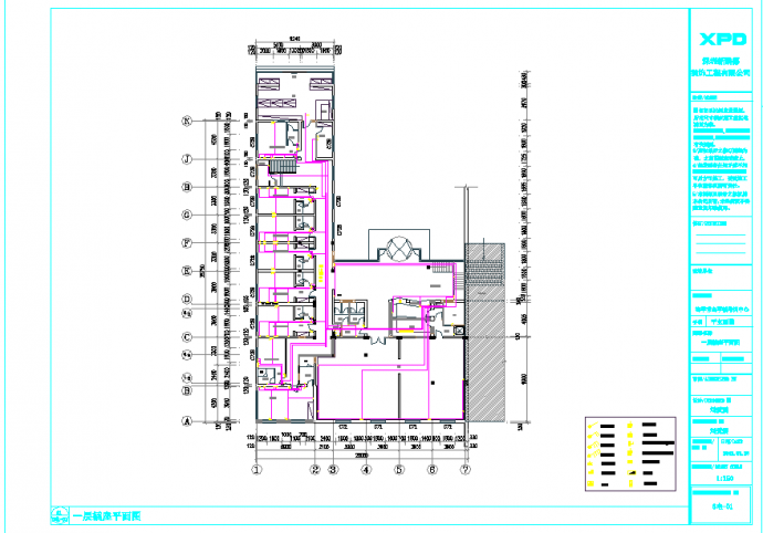 某五层培训中心全套电气设计施工图纸_图1