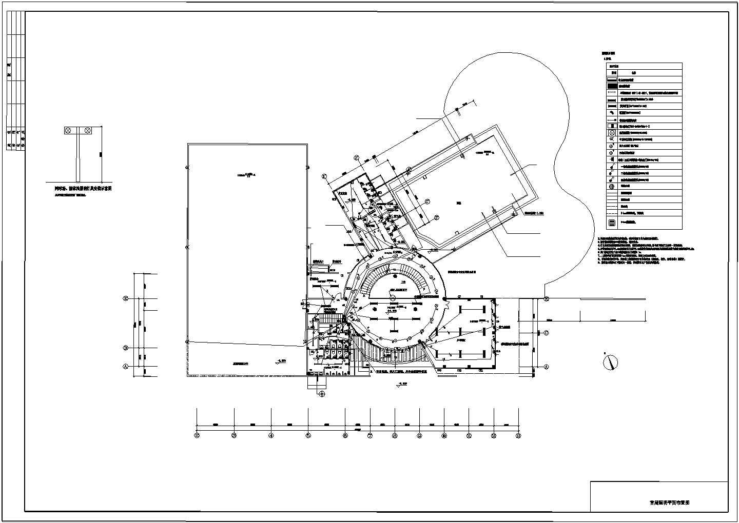 某二层娱乐会所建筑电气设计施工图