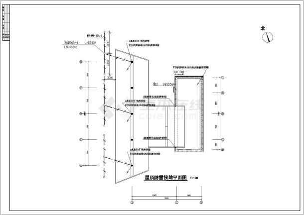 某大型油站全套电气设计施工CAD图-图一