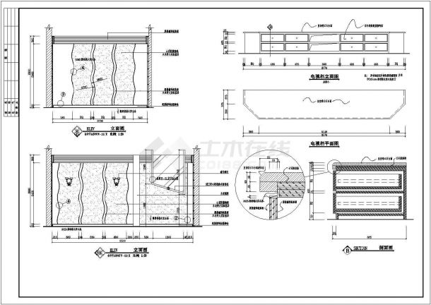 某舞厅建筑设计图纸（含设计说明）-图二