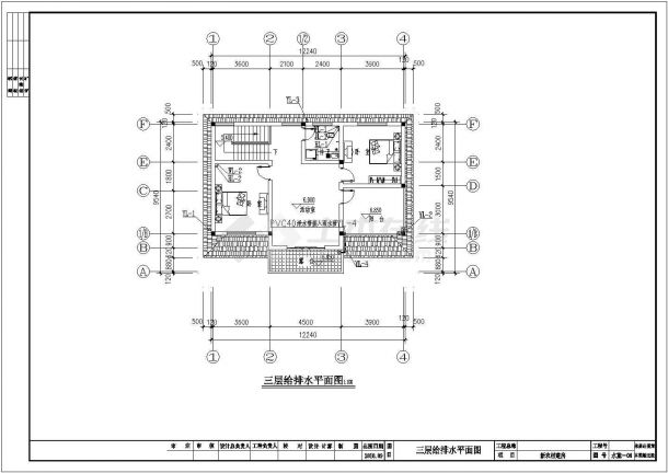 某地三层新农村住宅建筑电气设计施工图-图二