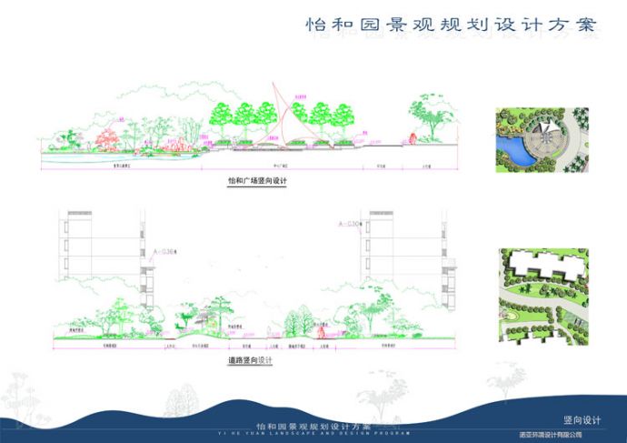 小区景观规划设计方案（18张）_图1