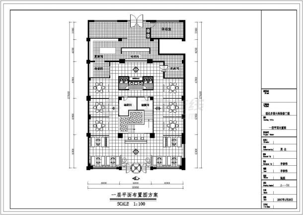 沈阳市多福肥牛火锅设计施工图（含效果）-图二