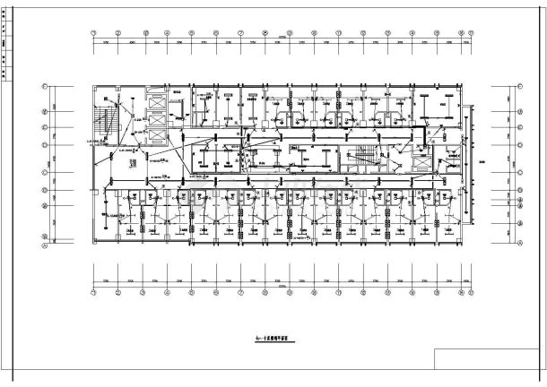 某地区医院某综合楼电气设计CAD设计图纸-图一