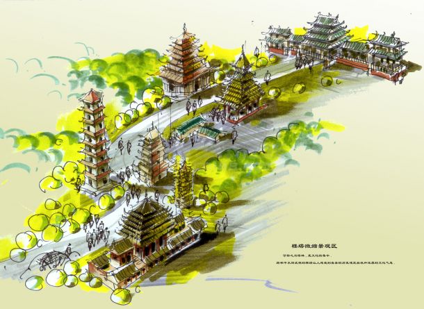 木兰山旅游区规划设计图-图一