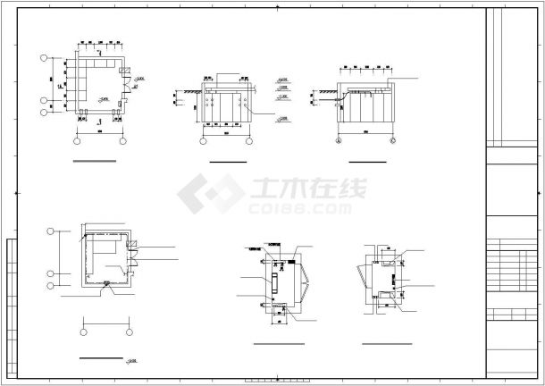 高层住宅楼电气设计CAD详细施工图纸-图一