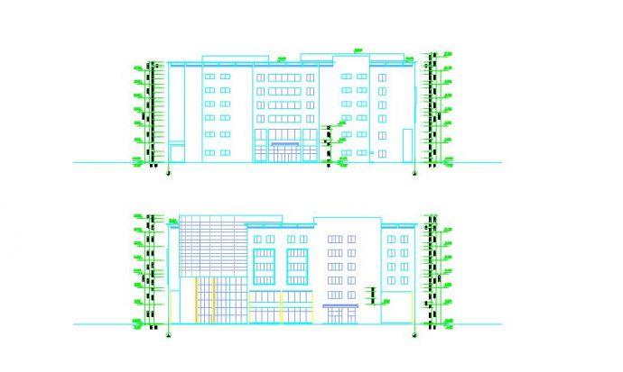 某地大型商业大厦建筑施工图（全套）_图1