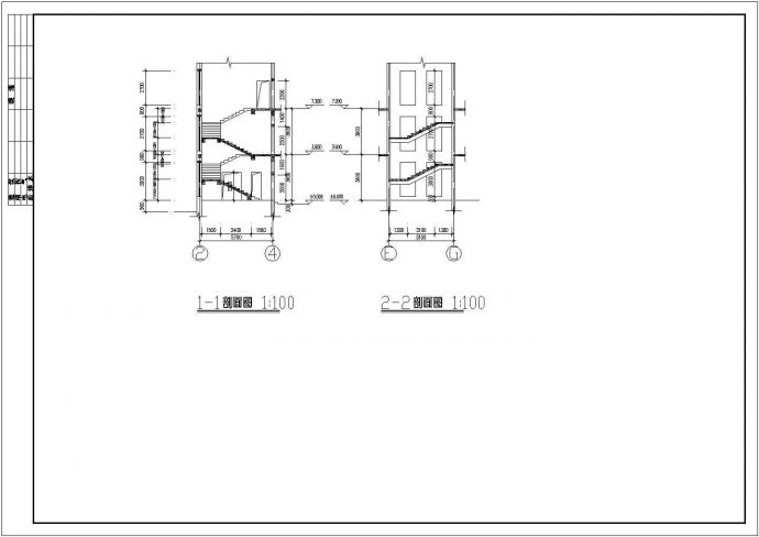 某地区两层半独栋别墅建筑设计规划图_图1