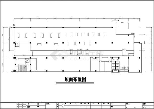 某地区某台球厅电气CAD设计图纸-图一