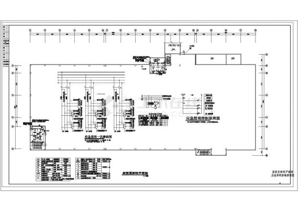 某地四层重型工业厂房电气设计施工图-图二