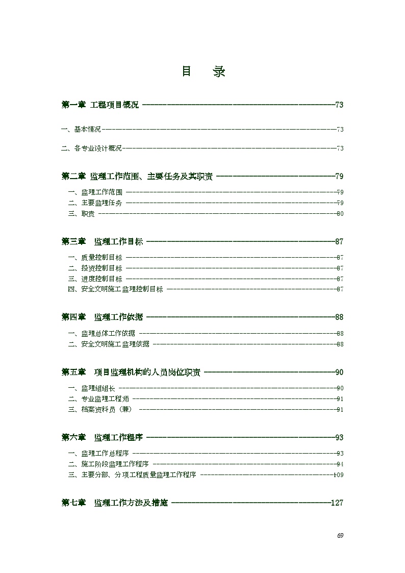 大型科教工程建设监理大纲（167页 工程量大）ser.