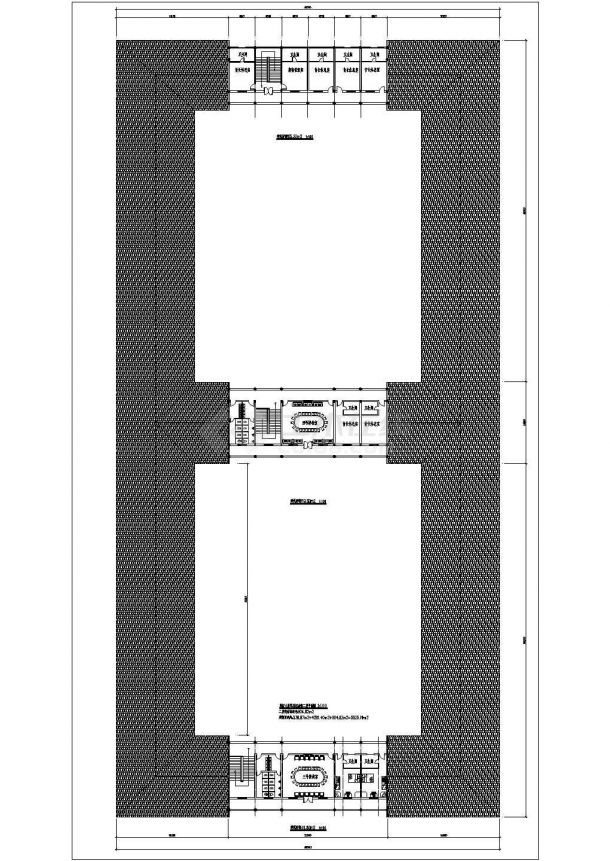 小型的纪念馆建筑设计图纸（共5张）-图二