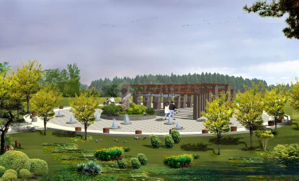 [云南]某综合主题公园景观设计方案初设图（18张）-图一