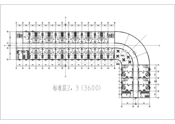 5层宾馆建筑设计（毕业设计）图纸-图一