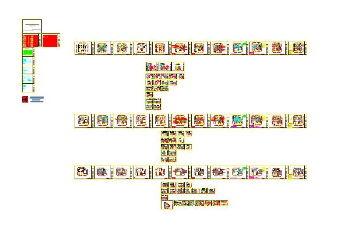 2016最新三层欧式风格别墅装修设计全套cad施工图（含效果图）_图1