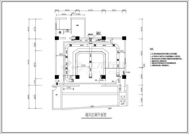 某银行办事处建筑电气施工平面图纸-图二