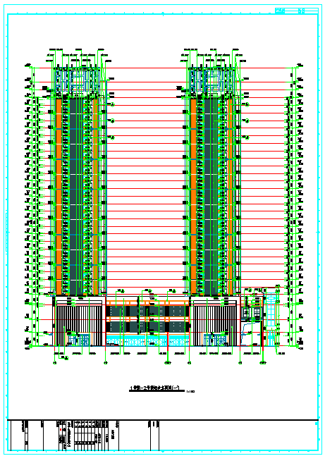 某5栋29层高层住宅楼建筑设计施工图-图一
