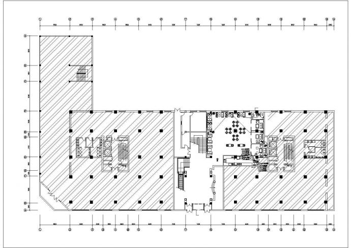 某地三层大厦楼电气设计施工方案图_图1