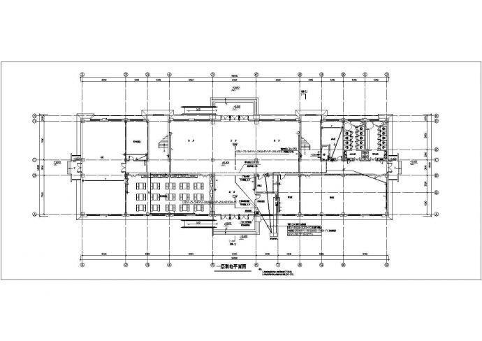 某地五层教学楼工程电气施工方案图_图1