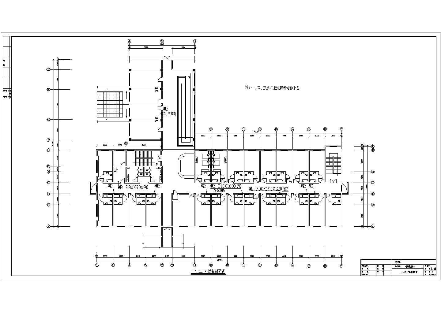 某地三层健身房建筑规划电气设计图