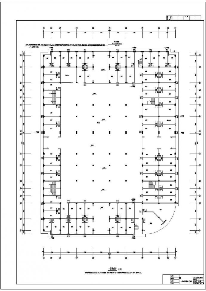 某地二层农贸市场建筑设计规划电气图_图1