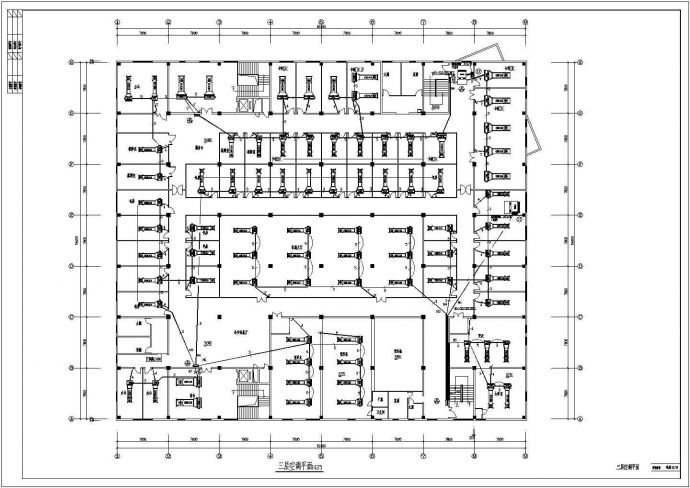 某地三层菜场建筑设计规划施工图纸_图1