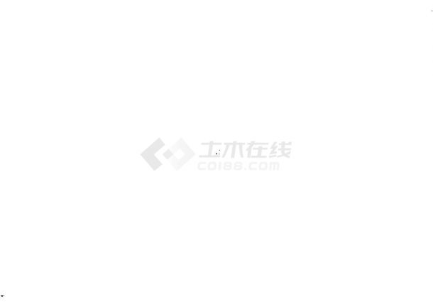 广东省东莞市石龙镇人民广场施工图，含设计说明-图一