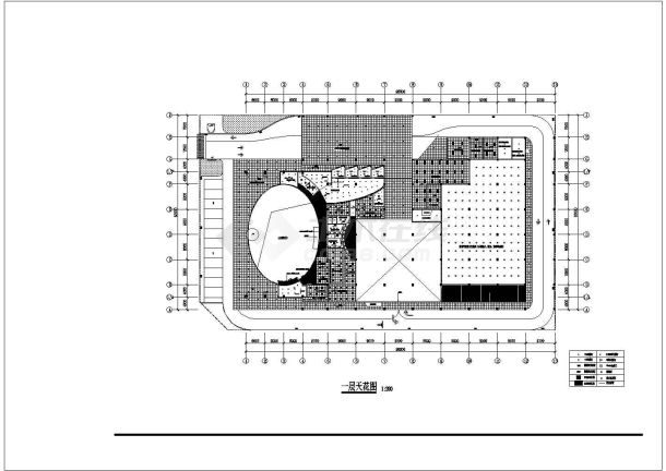 某地二层汽车展厅建筑电气设计施工图-图二