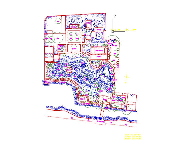 5套苏州古典名园景观规划设计总平面布置cad图