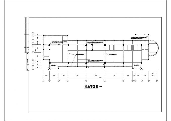 某地招待所建筑电气设计规划施工图_图1