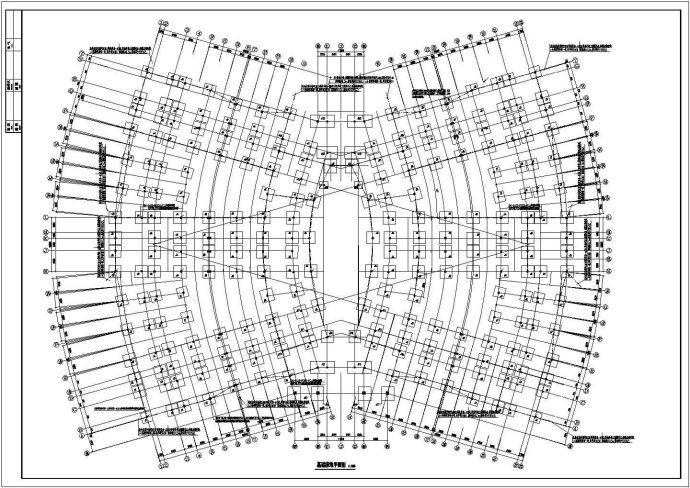 某地区医院建筑配电设计平面CAD图_图1