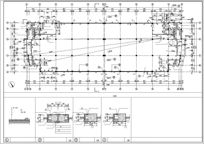 最新某中标厂房全套建筑设计施工图纸_图1