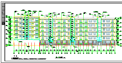 非常实用的6层居住住宅楼建筑设计施工图（含详细说明）-图一