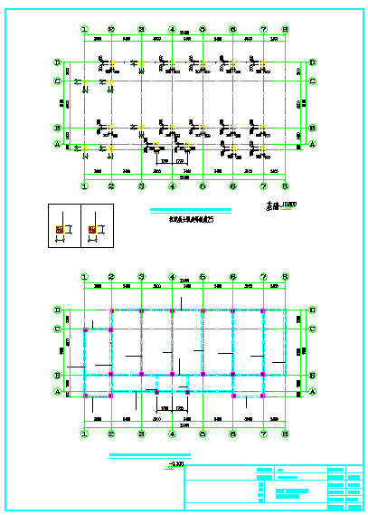 江西省某地某小学宿舍建筑设计施工图-图二