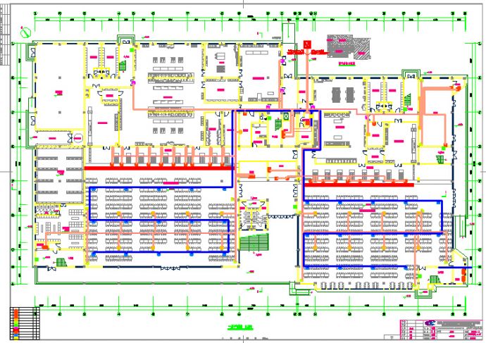某智能化校园工程综合布线CAD设计图_图1