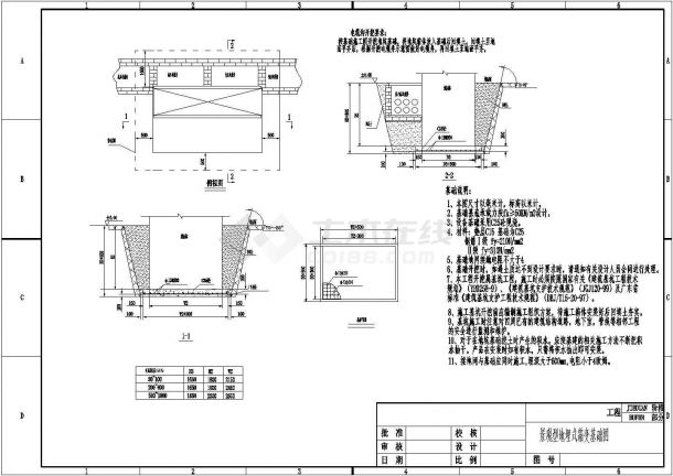 景观型地埋式箱变系统及大样图-图二