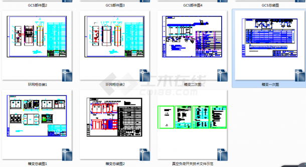 非常实用的智能型箱式变电站设计电气原理图-图二