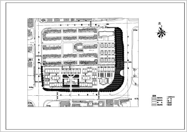 别墅区全套经典户型设计详细布置cad施工方案图-图一