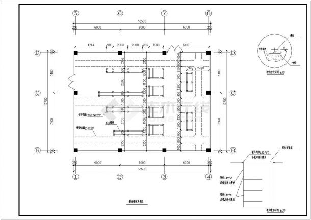 某地区10KV变电站布置CAD设计图纸-图二