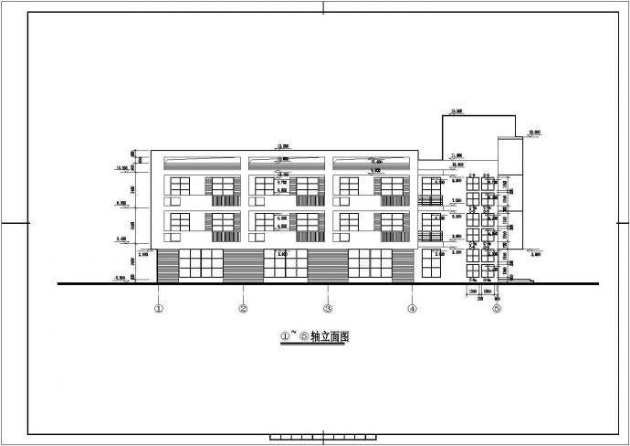 某地四层居民住宅别墅建筑规划设计图_图1