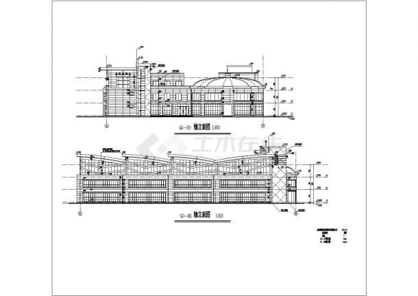 某地三层居民住宅建筑设计规划施工图-图二