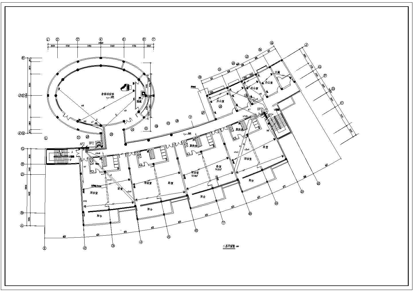某地三层幼儿园建筑设计规划施工图